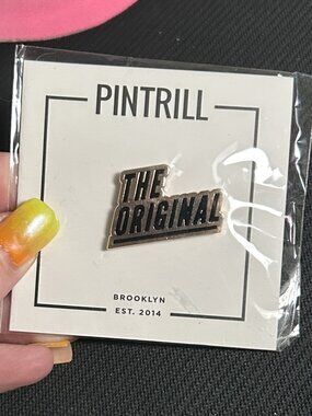 Pintrill The Original Enamel Pin Brand New In Package Brooklyn Streetwear